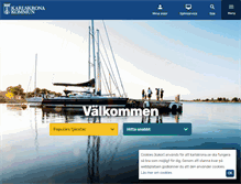 Tablet Screenshot of karlskrona.se